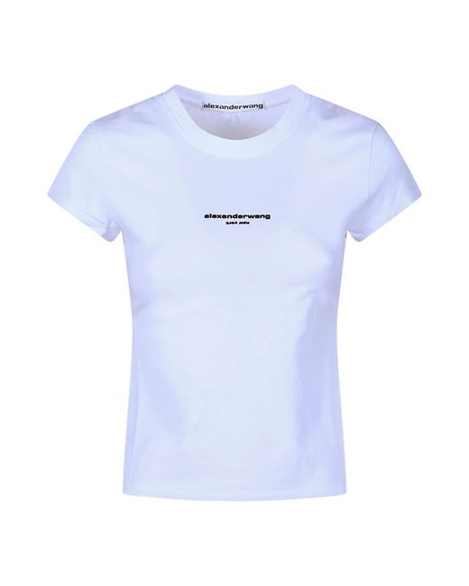 Alexander Wang Blue T-Shirts