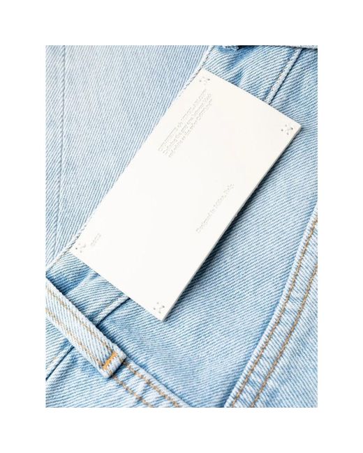 Off-White c/o Virgil Abloh Blue Bootcut Jeans