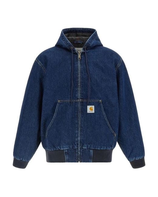 Carhartt Og Active Jacket in het Blue voor heren