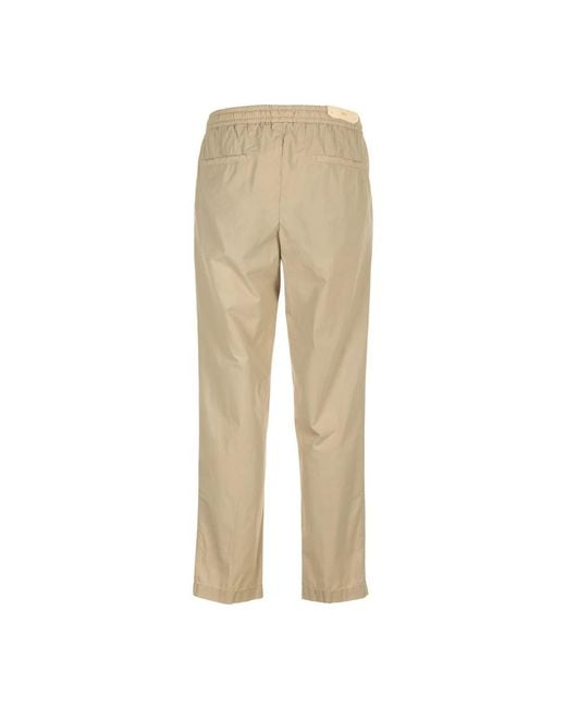 BRIGLIA Natural Slim-Fit Trousers for men