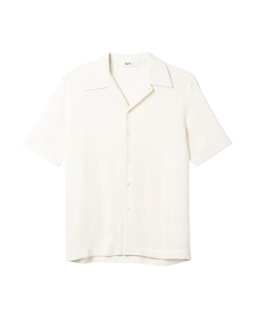 Séfr White Short Sleeve Shirts for men