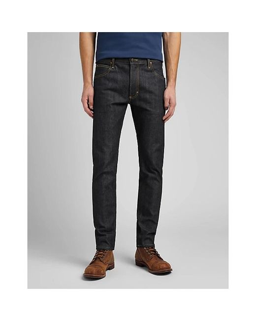 Lee Jeans Gray Slim Fit Jeans for men