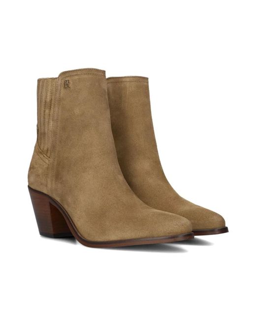 Tommy Hilfiger Cowboy Boots in het Brown