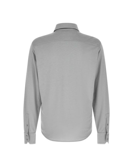Tom Ford Militair-Geïnspireerd Shirt in het Gray voor heren