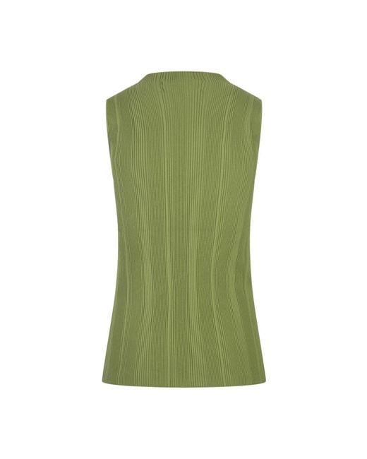 Tops > sleeveless tops Diane von Furstenberg en coloris Green