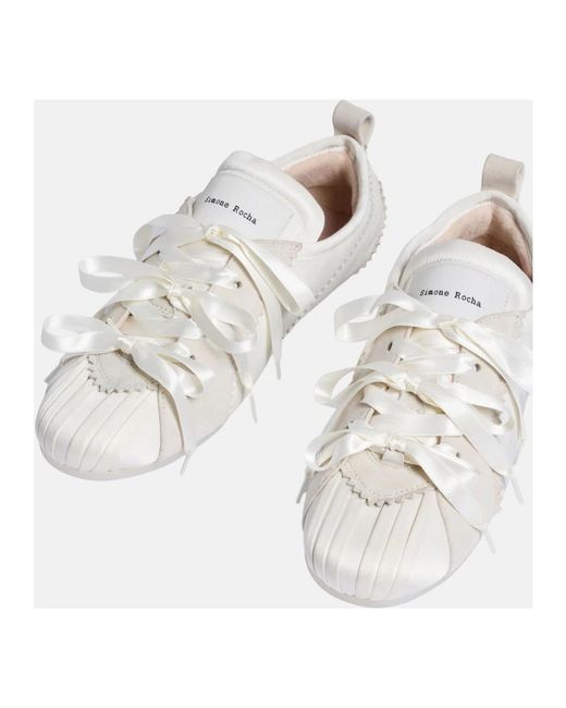 Simone Rocha White Ballerina Grip Trainer