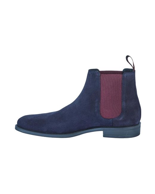 Paul Smith Blue Chelsea Boots for men