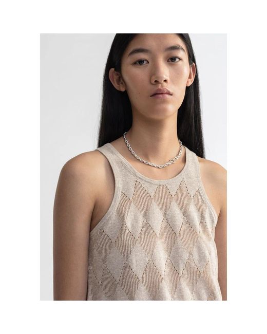 Sleeveless Tops di Aeron in Natural