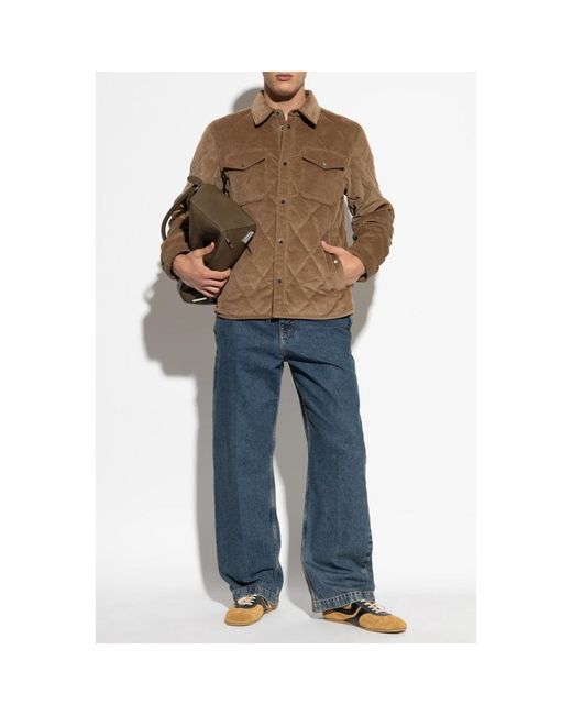 Down Jackets Woolrich de hombre de color Brown