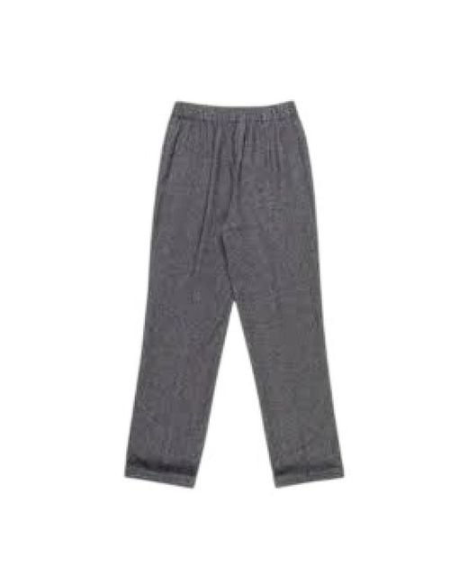 Nenette Gray Wide Trousers