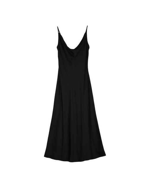 Midi Dresses Guess de color Black