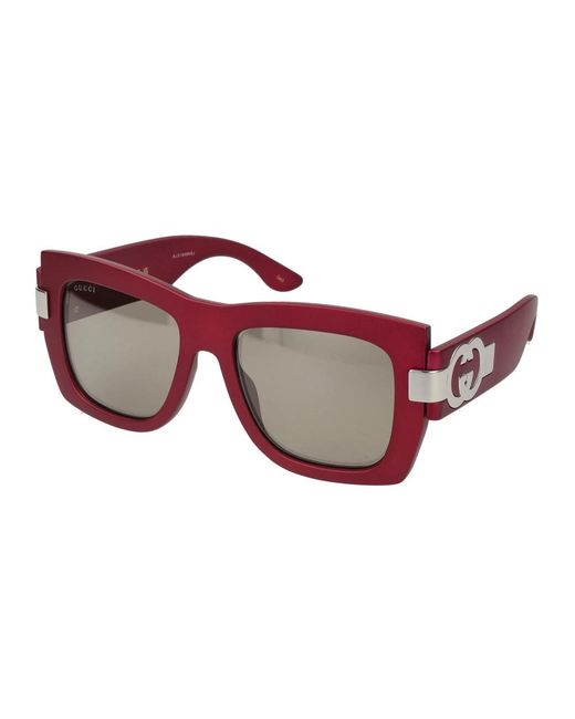 Gucci Red Sunglasses