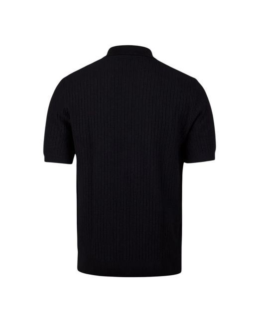 Stenstroms Black Polo Shirts for men