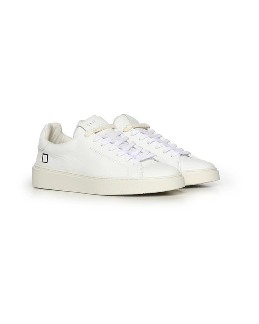 Date White Sneakers for men