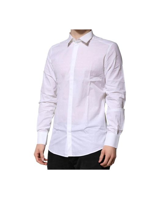 Dolce & Gabbana Purple Casual Shirts for men