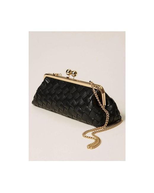 Twinset Black Clutches