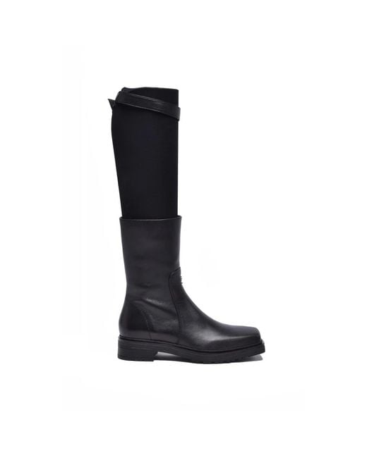 Patrizia Pepe Black High Boots