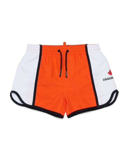 DSquared² Boxer Midi in het Orange voor heren