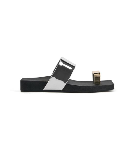 United Nude Black Loop Toe Lo
