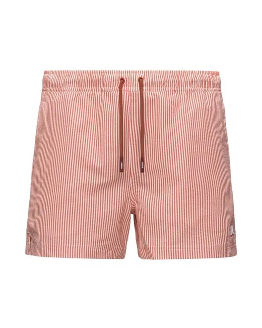 K-Way Hazel Short in het Pink voor heren