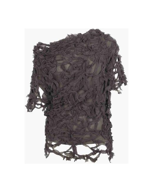 Cortana Gray Blouses