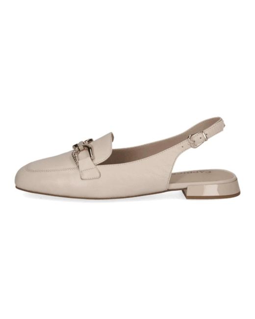 Caprice Pink Ballerina Shoes