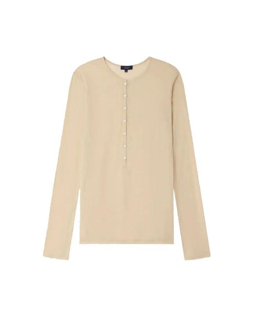 Soeur Natural Long Sleeve Tops