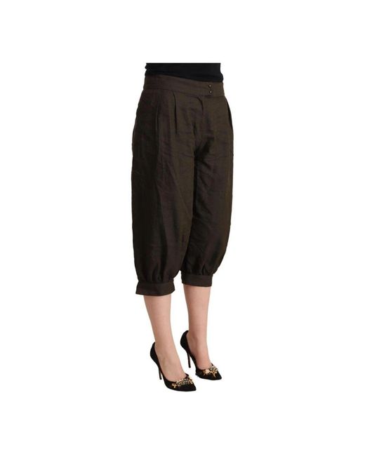 Gianfranco Ferré Black Cropped trousers