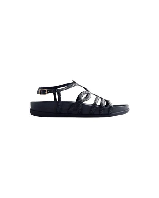 Gioseppo Blue Flat Sandals