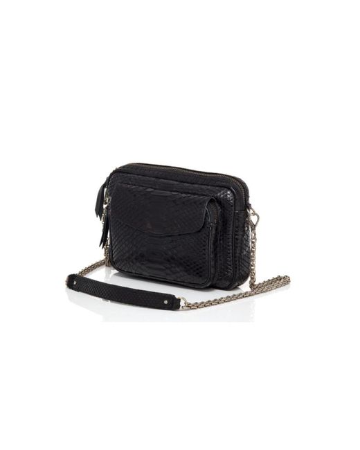 Claris Virot Cross Body Bags in het Black