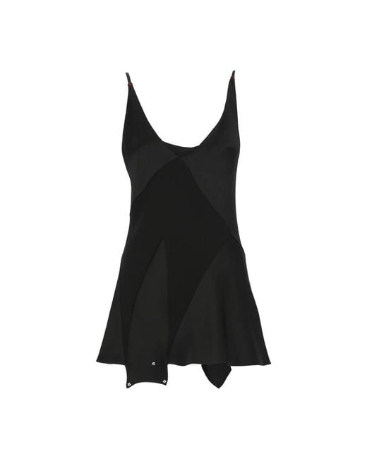 Maison Margiela Black Short Dresses