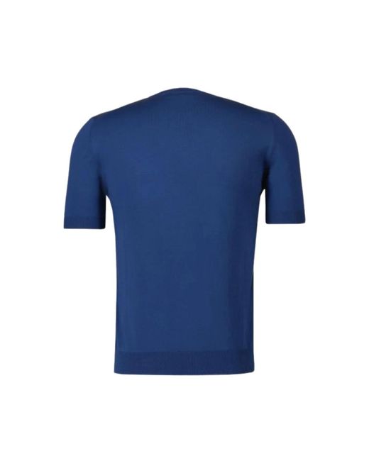Gran Sasso Blue T-Shirts for men
