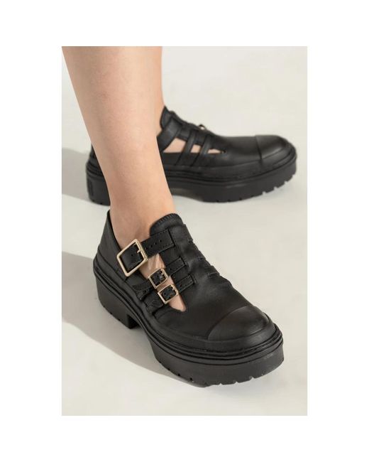 Converse Black Flats