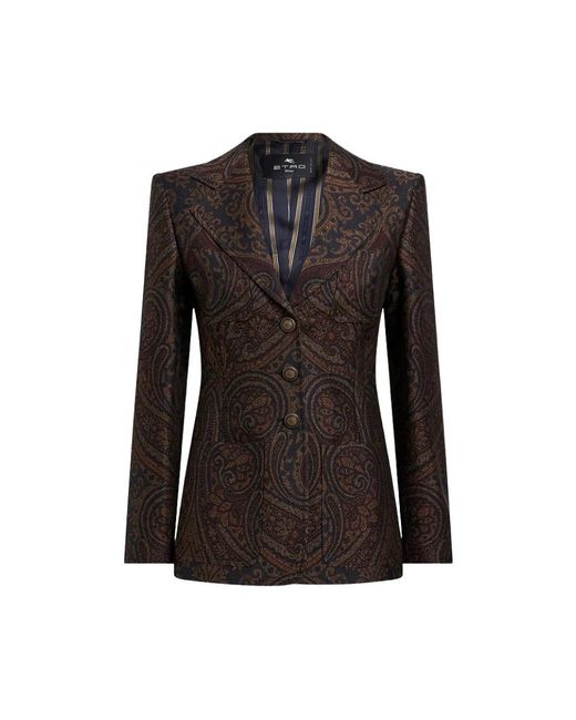 Etro Blazers in het Black
