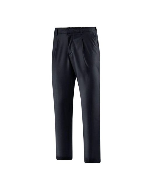 Slim-Fit Trousers di Bomboogie in Blue da Uomo