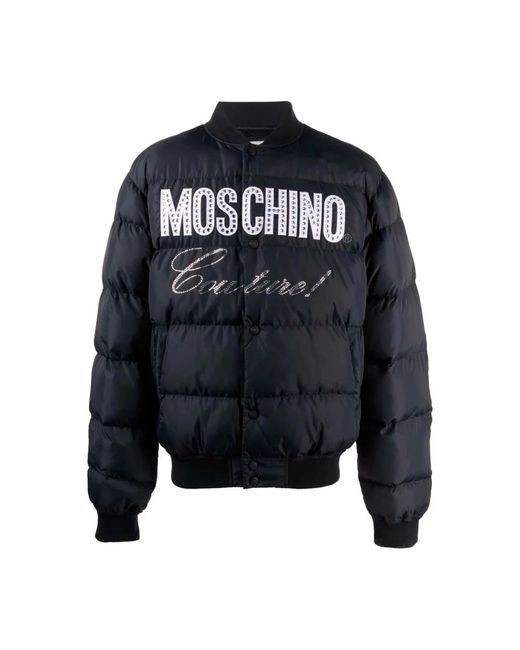 Moschino Blue Down Jackets for men