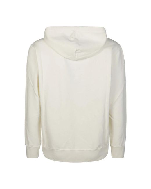 Autry Stylischer hoodie für täglichen komfort in White für Herren