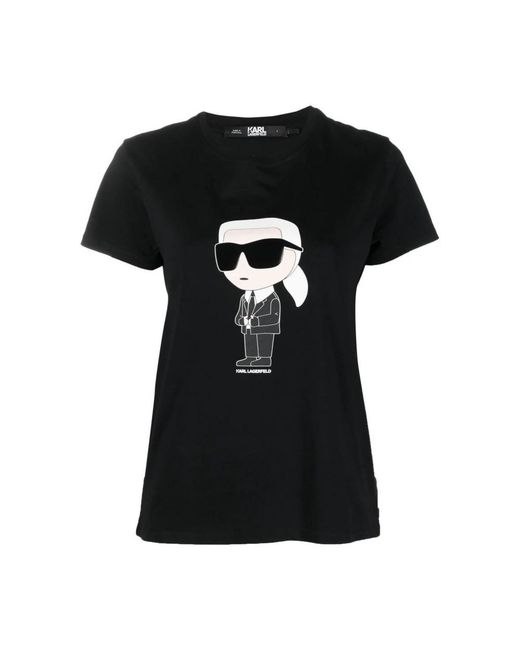Karl Lagerfeld Black T-Shirts