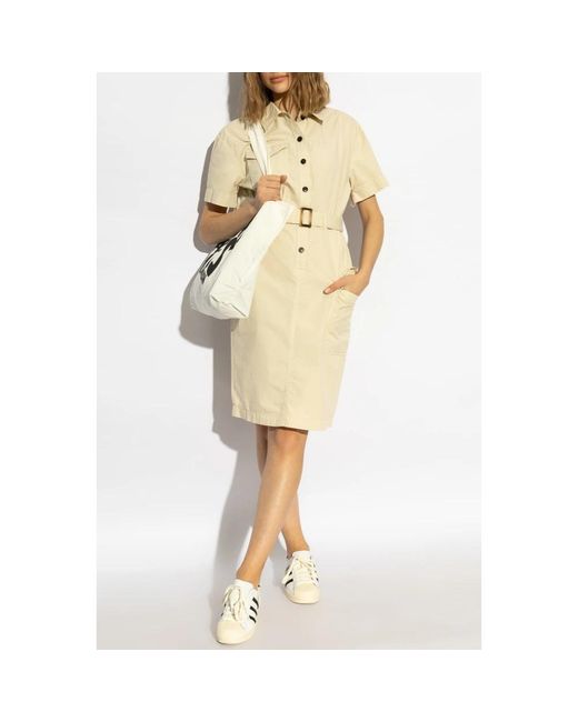 Woolrich Natural Shirt Dresses