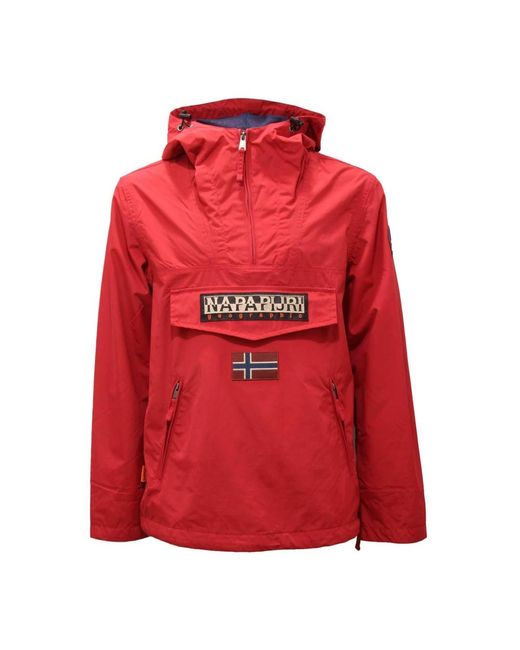Napapijri Red Winter Jackets for men