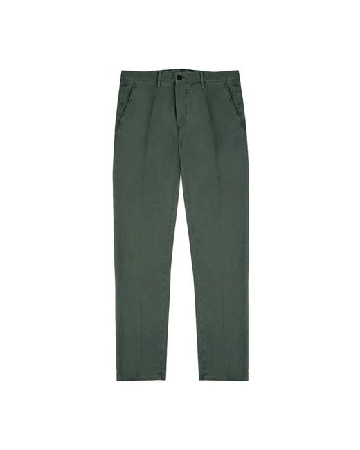 Incotex Green Slim-Fit Trousers for men