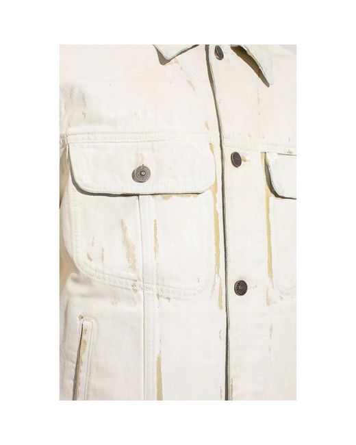 Jackets > denim jackets DIESEL pour homme en coloris White