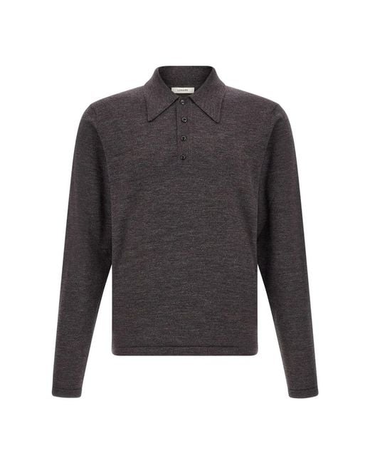Lemaire Gray Polo Shirts for men