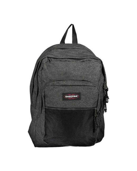 Eastpak Black Grauer rucksack mit verstellbaren trägern
