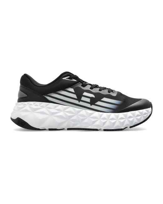 EA7 Sneakers mit logo in Black für Herren