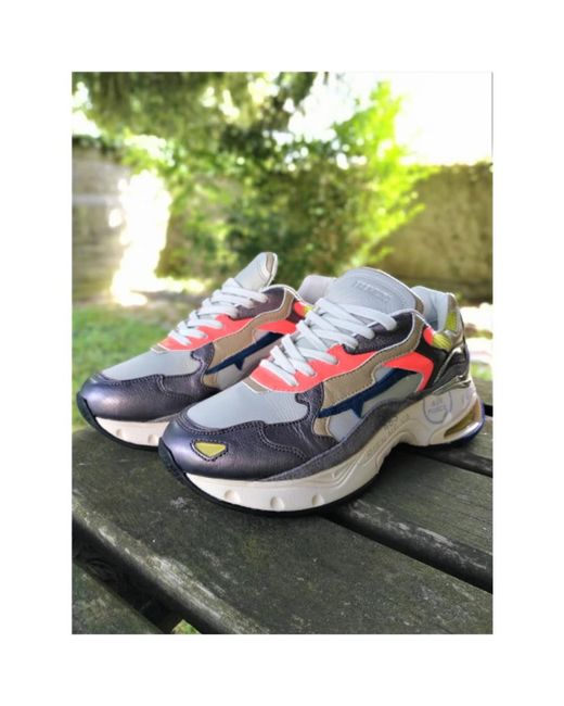 Premiata Blue Sneakers