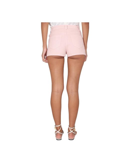 Tom Ford Pink Denim Shorts