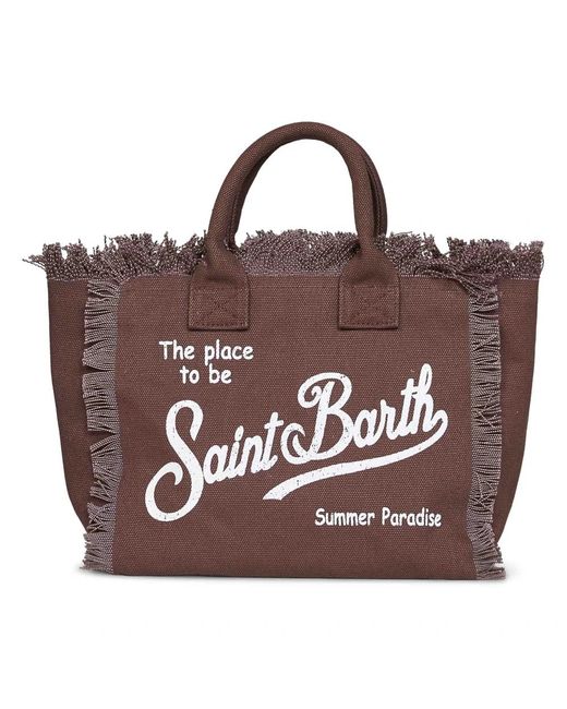 Mc2 Saint Barth Brown Shopping Bags