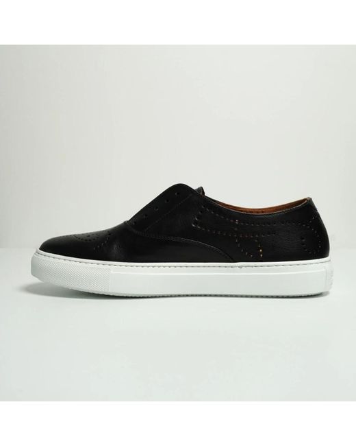 Fratelli Rossetti Black Sneakers for men