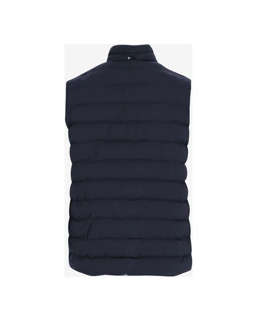 Herno Blue Waistcoats for men